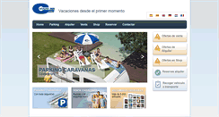 Desktop Screenshot of caravaninn.net